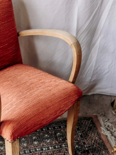 Ernest, le fauteuil brigde en tissu N°607