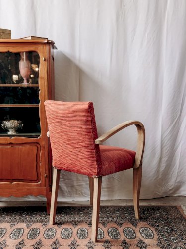 Ernest, le fauteuil brigde en tissu N°607