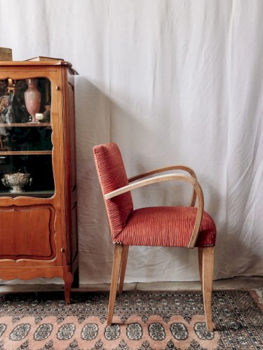 Ernest, le fauteuil brigde en tissu N°607