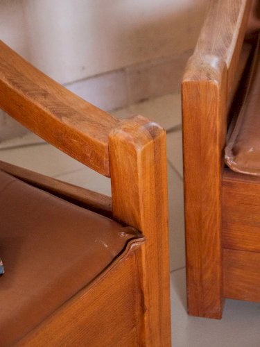 Ernest, le fauteuil camel N°128