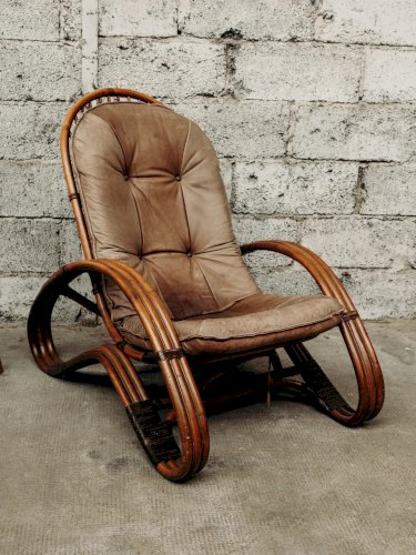 Ernest, le fauteuil en bambou N°193