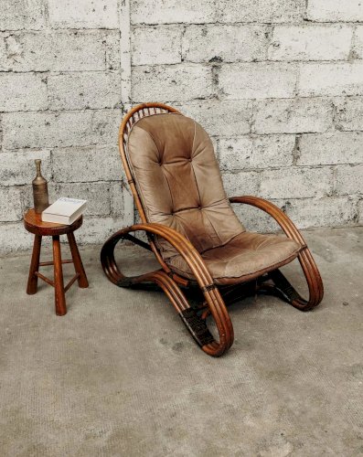 Ernest, le fauteuil en bambou N°193