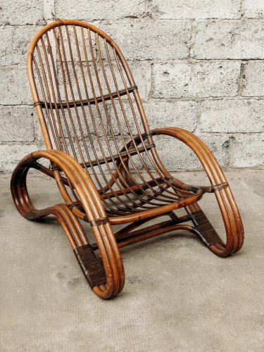 Ernest, le fauteuil en bambou N°193