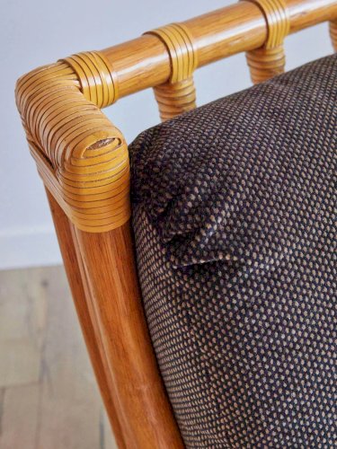 Ernest, le fauteuil en bambou N°605