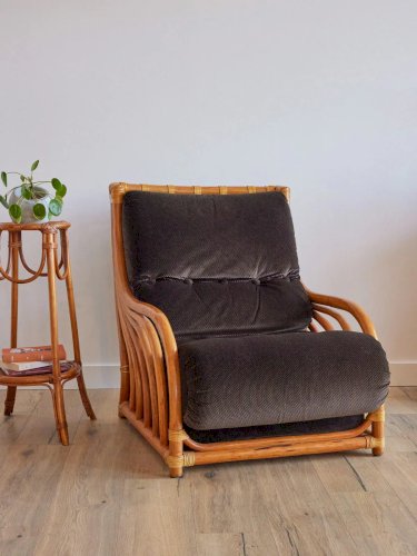 Ernest, le fauteuil en bambou N°605