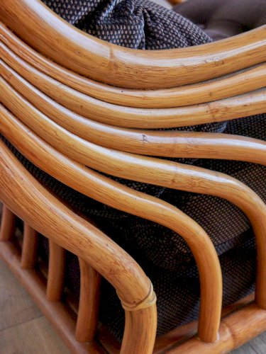 Ernest, le fauteuil en bambou N°605