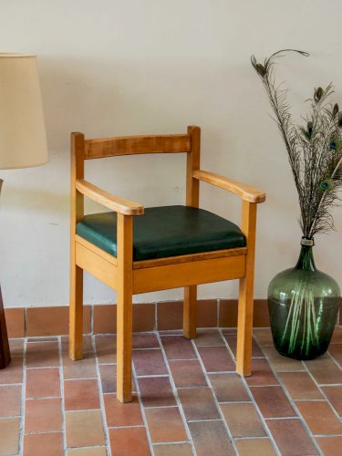 Ernest, le fauteuil en orme N°125