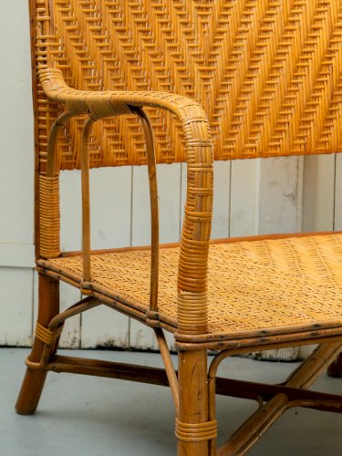 Ernest, le fauteuil en osier N°194