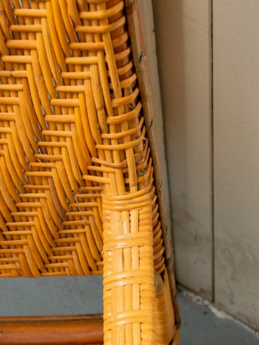 Ernest, le fauteuil en osier N°194