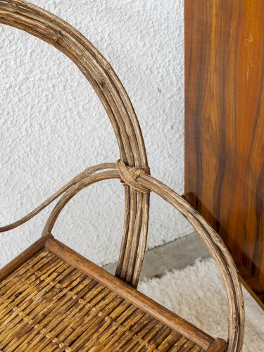 Ernest, le fauteuil en rotin N°171