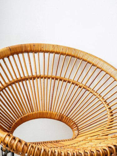 Ernest, le fauteuil en rotin N°172