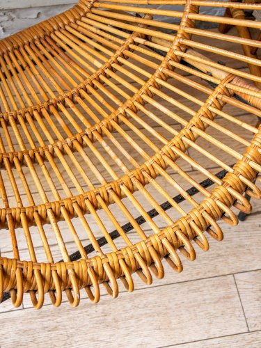 Ernest, le fauteuil en rotin N°172