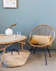 Ernest, the rattan armchair No. 188