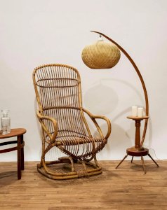 Ernest, the rattan armchair No. 195
