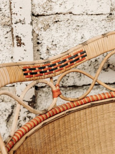 Ernest, le fauteuil en rotin N°197