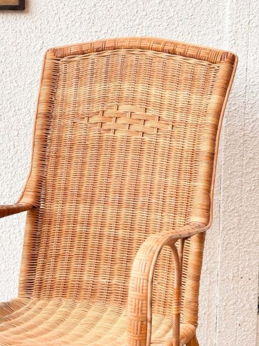 Ernest, le fauteuil en rotin N°211