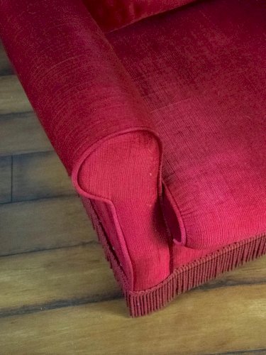 Ernest, le fauteuil en velours N°610