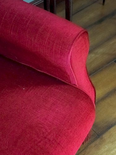 Ernest, le fauteuil en velours N°610