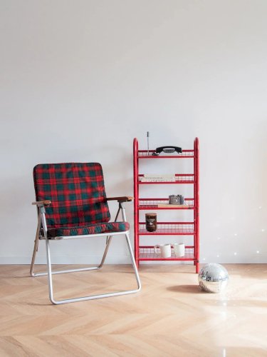 Ernest, le fauteuil pliable à carreaux N°542