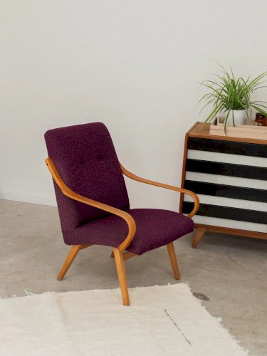 Ernest, le grand fauteuil violet N°130