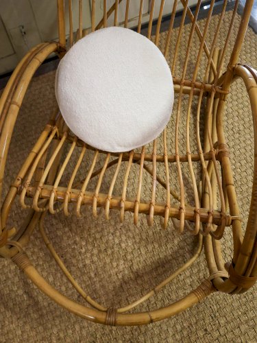 Ernest, le grand rocking-chair en rotin N°640