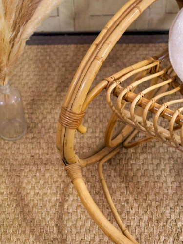 Ernest, le grand rocking-chair en rotin N°640