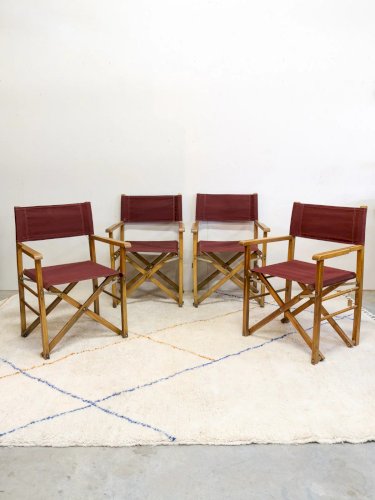 Ernest, le lot de 4 fauteuils de cinéma N°657