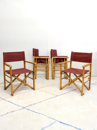 Ernest, le lot de 4 fauteuils de cinéma N°657