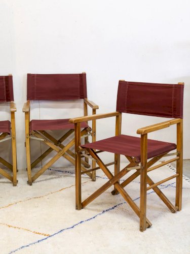 Ernest, le lot de 4 fauteuils de cinéma N°657