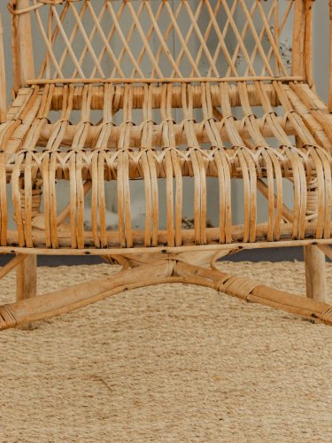 Ernest, le lot de fauteuils en rotin N°624