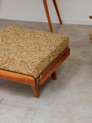 Ernest, l'ensemble fauteuil et repose-pied N°136