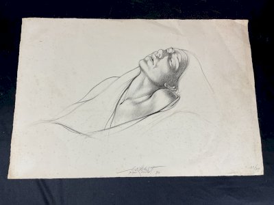 Ernest PIGNON-ERNEST, 1990 lithographie signée et numérotée