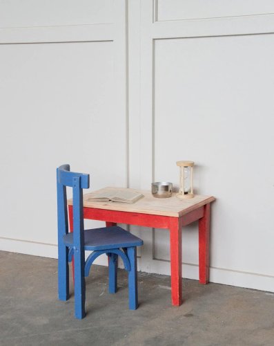 Ernestine, la chaise bleue pour enfant N°43