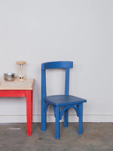 Ernestine, la chaise bleue pour enfant N°43