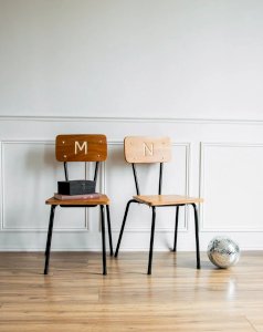 Ernestine, the wooden chair for children No. 95