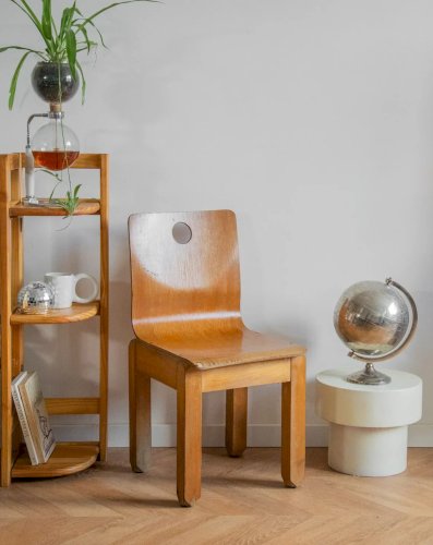 Ernestine, la chaise enfant en bois N°249