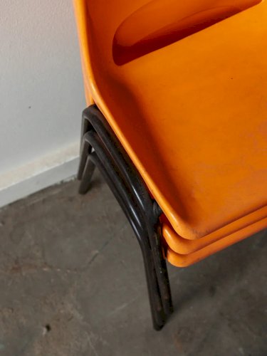 Ernestine, la chaise orange pour enfant N°191