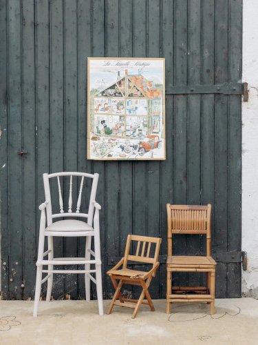 Ernestine, la chaise pour enfant en bois N°224