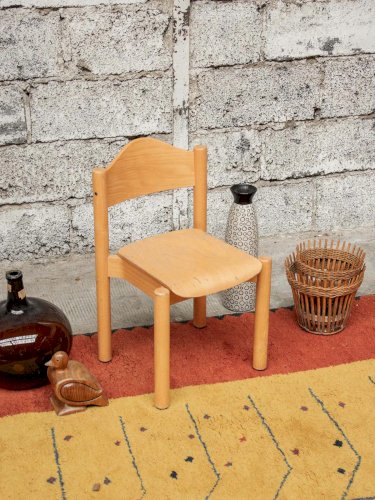 Ernestine, la chaise pour enfant en bois N°232