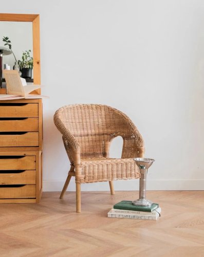 Ernestine, la chaise pour enfant en osier N°247