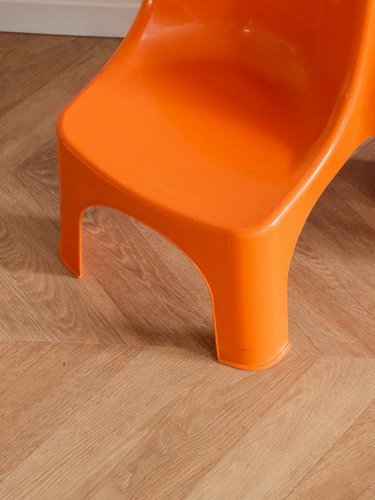 Ernestine, la chaise pour enfant orange N°241