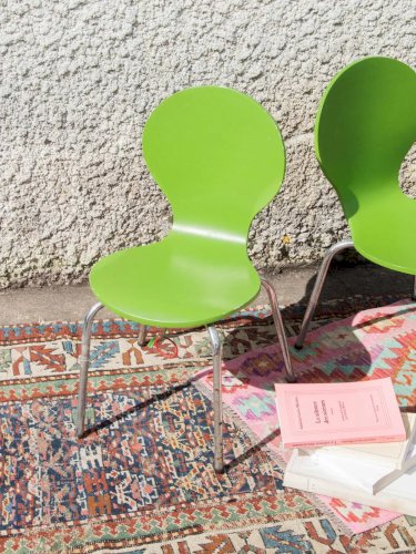 Ernestine, la chaise verte pour enfant N°146