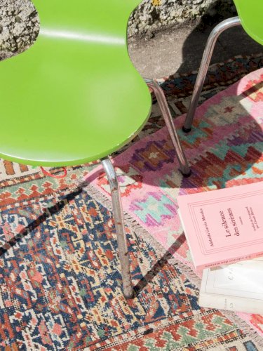 Ernestine, la chaise verte pour enfant N°146