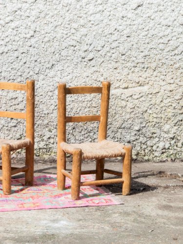 Ernestine, la paire de chaises pour enfant N°145