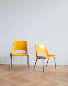 Ernestine, the pair of children's chairs No. 238