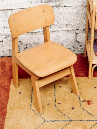 Ernestine, la petite chaise en bois N°16