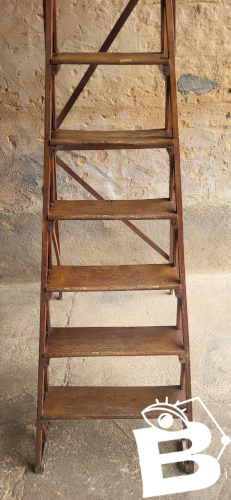Escabeau de bibliothèque, 8 marches