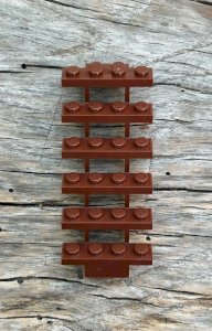Brown Lego stairs
