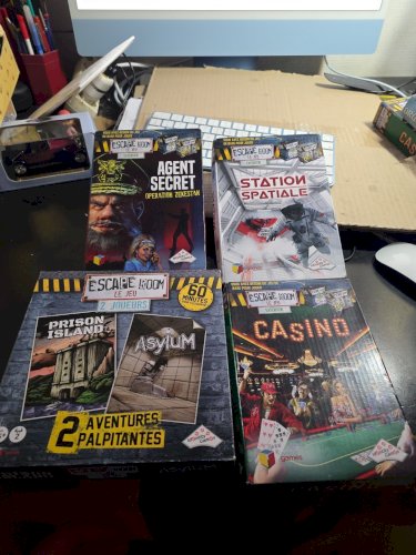 Escape Room Lot De 4 Boites Dont 3 extensions...boites Neuves