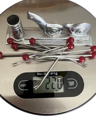 Escargot porte piques Art déco 1925 art de la table vintage